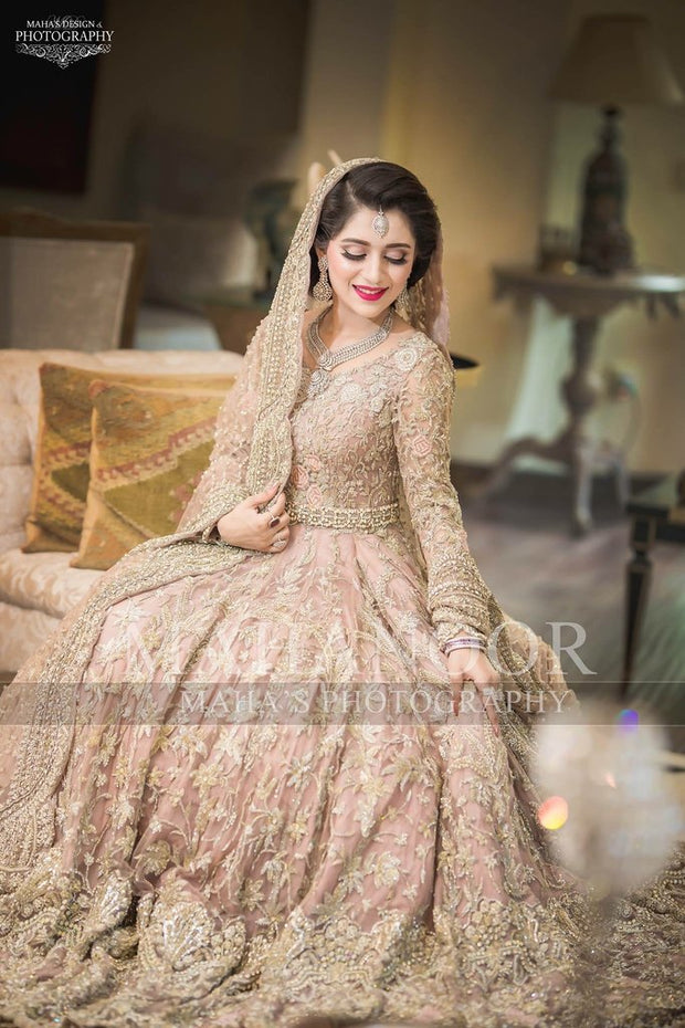 Pakistani Walima Bridal Dress | Heavy ...